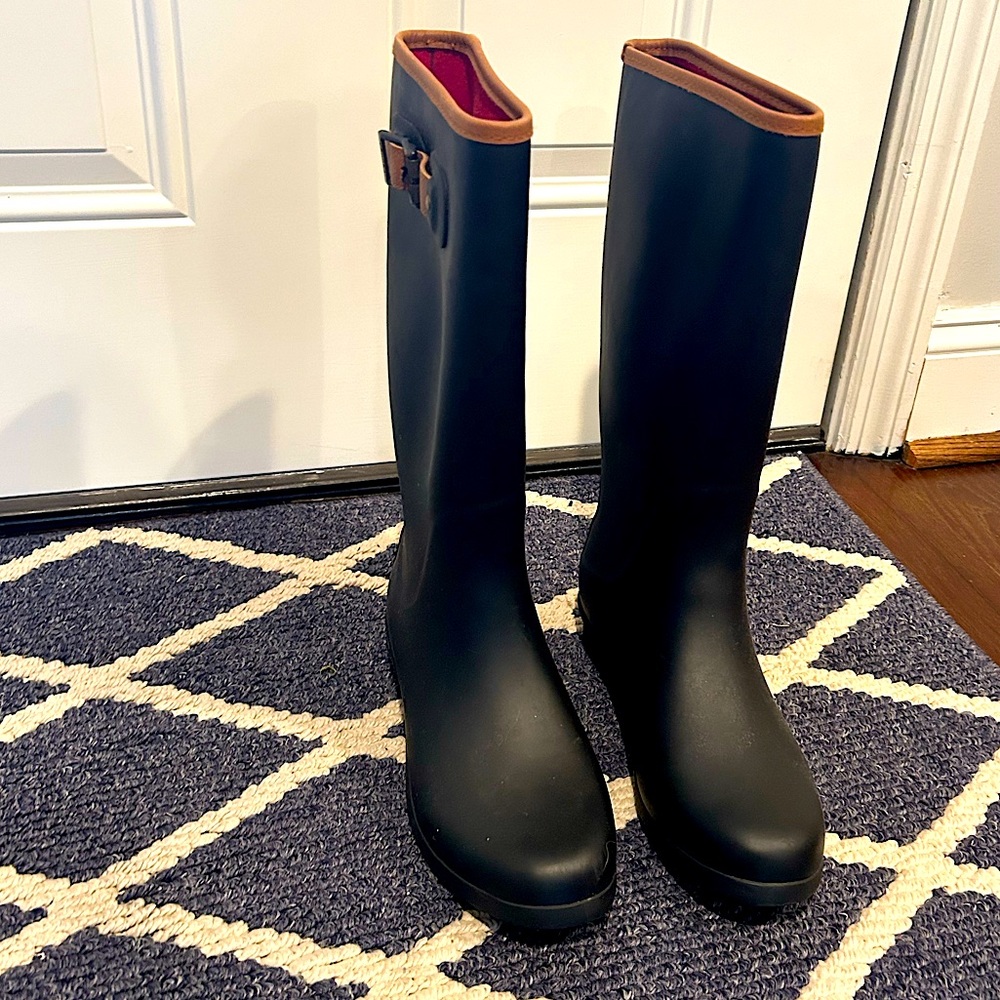 Chooka Matte Tall Rain Boots - Black